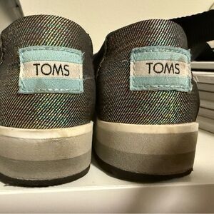 Toms Iridescent Slip-On Shoes